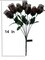 Patriotic Flowers, US Flag, Memorial Day, 4th of July Decor America Veterans Day, One Bouquet 7 Stems Red White Blue